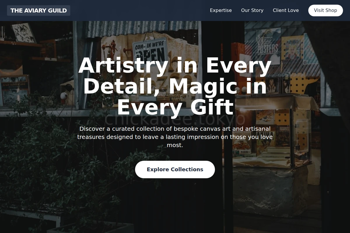 Canvas Gift Shop